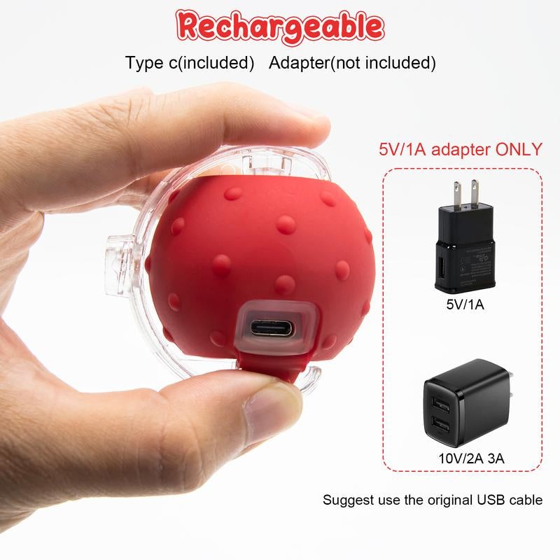 Cat&Dog Toy, Interactive Cat Toys Ball for Indoor Cats Fast Rolling on Carpet, Chirping & Motion Activate Cat Toys with USB Rechargeable, Anti-Depression Fun Gift for Cats Dogs